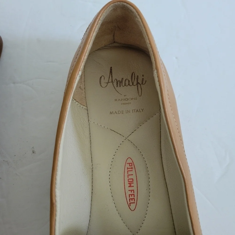 NEW Amalfi By Rangoni Danzante Leather Loafers Size 8.5